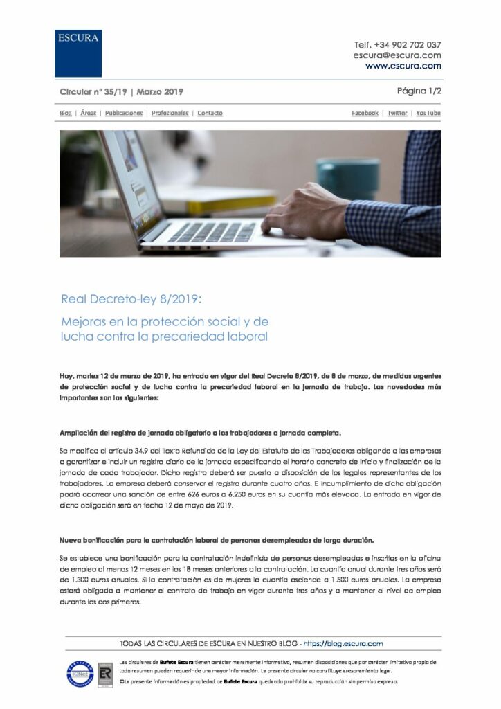 35-19-real-decreto-ley-8-2019-mejoras-proteccion-social-lucha-contra-precariedad-laboral
