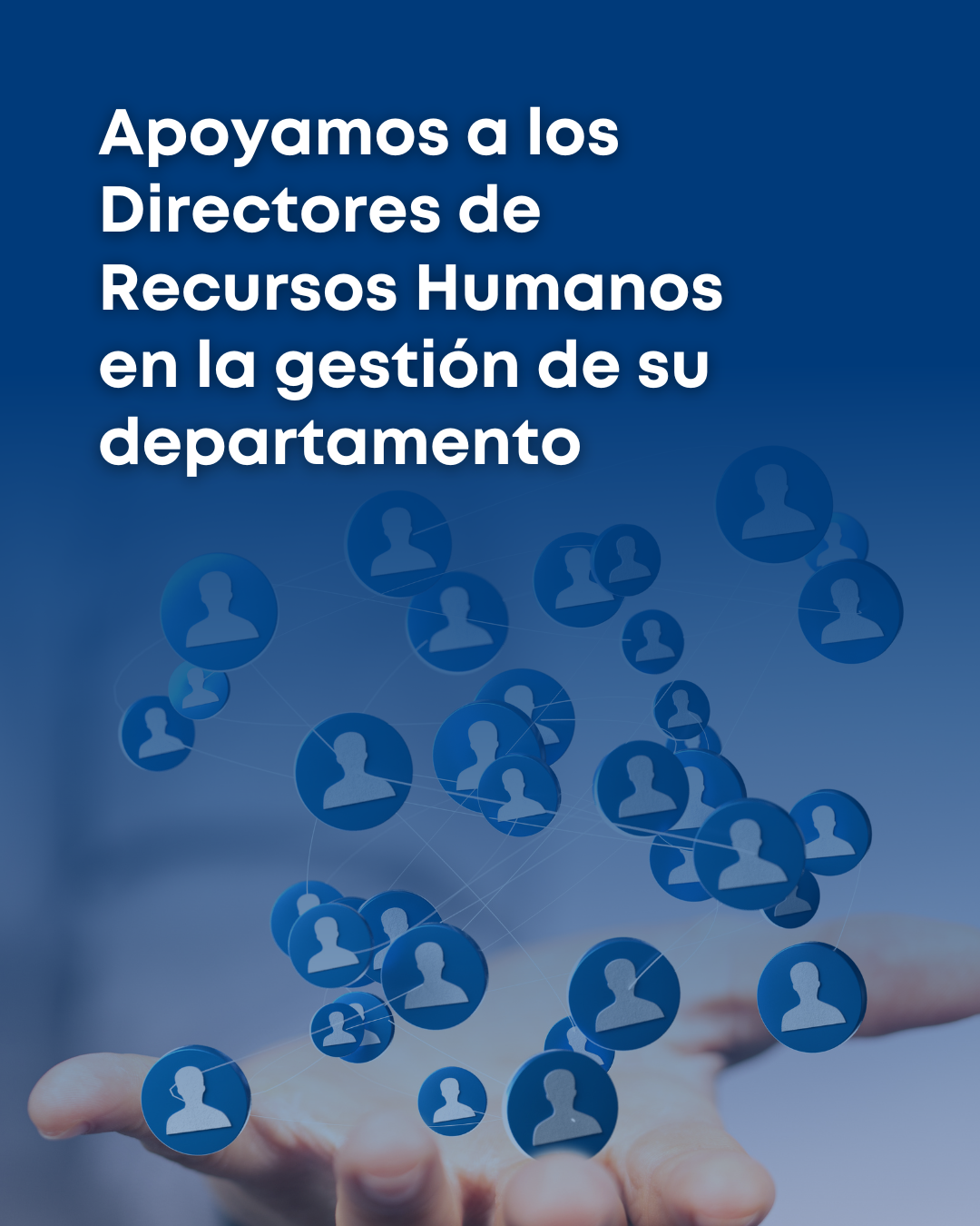 Banner gestión de recursos humanos móvil Gestión de filiales en España