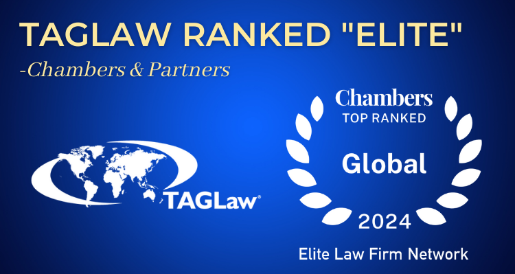 Escura’s International Legal Alliance TAGLaw Named “Elite”
