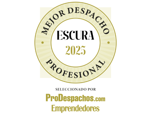Escura nombrado «Mejor Despacho Profesional 2025»