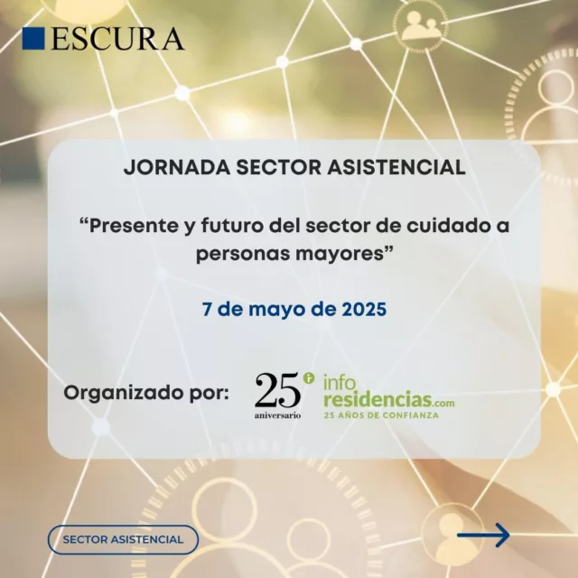 El próximo jueves 7 de mayo, dentro del marco de la Fira Gran de Barcelona, tendrá lugar una jornada técnica especial para el sector asistencial organizada por Inforesidencias. 

La jornada tratará sobre el “Presente y futuro del sector de cuidado a personas mayores” y reunirá a destacados expertos para analizar la evolución y perspectivas del sector en los últimos 25 años.

Entre los ponentes destaca Fernando Escura, socio-director de Escura, quien presentará la Situación económica del sector y su evolución, y Josep de Martí, fundador de Inforesidencias.com, quien presentará las tendencias del sector.

Puede consultar la agenda de la jornada en: https://25.inforesidencias.com/