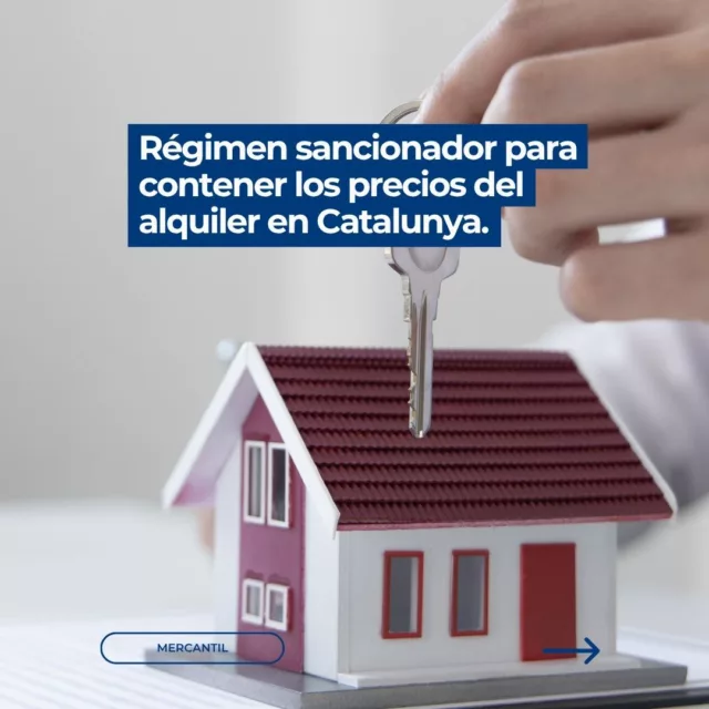 Régimen sancionador para contener los precios del alquiler en Catalunya. 

Ahora, la Generalitat de Cataluña podrá sancionar el alquiler de viviendas que se encuentren por encima de la renta máxima establecida por el sistema de referencia de los precios de arrendamiento. 

Consulta la circular completa en: https://www.escura.com/es/regimen-sancionador-para-contener-los-precios-del-alquiler-en-catalunya/